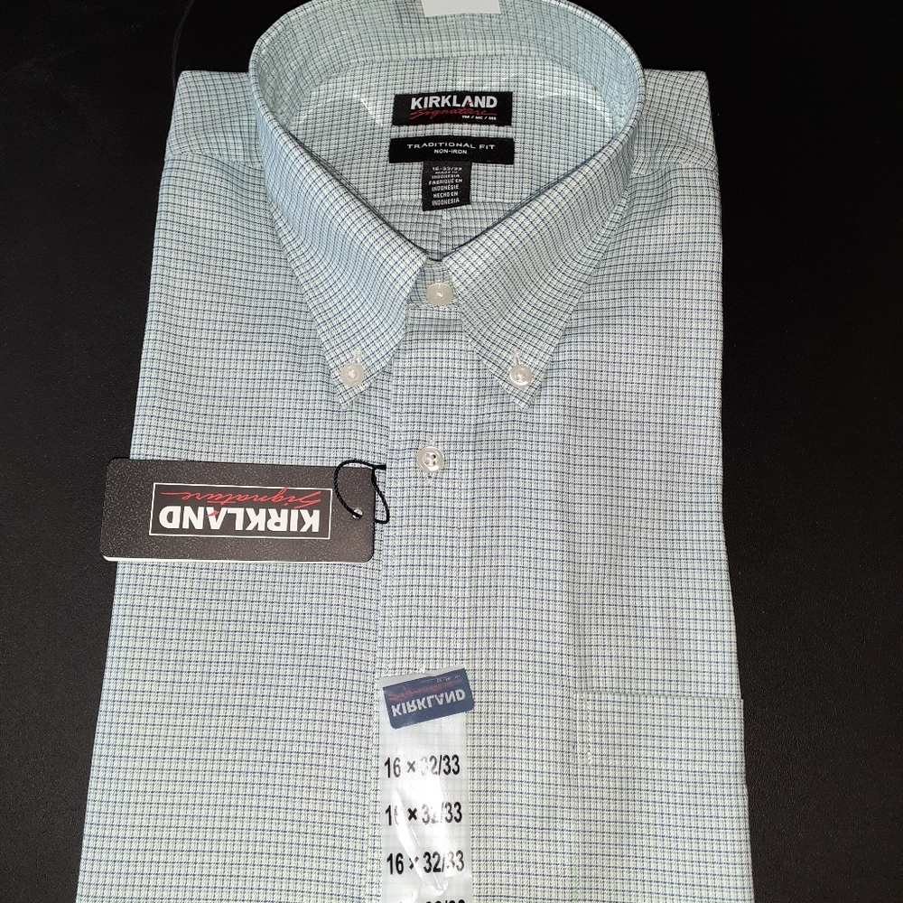 Kirkland traditional fit dress shirt